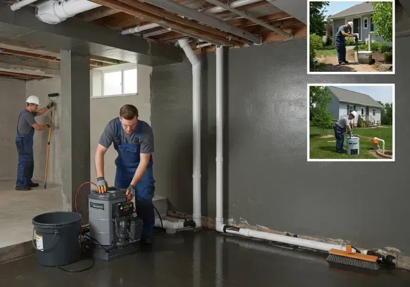 Basement Waterproofing and Flood Prevention process in Caldwell County, TX